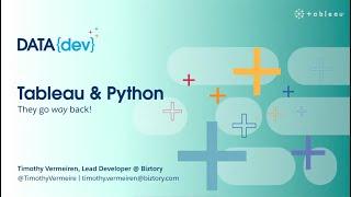 Tableau + Python: They go way back | Tableau DataDev Day October 2024