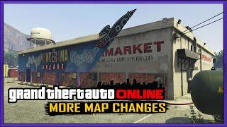 GTA Online More Map Changes Comparison