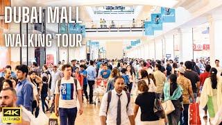 [4K] Dubai Mall & Burj Khalifa - The Most Popular Mall & Tallest Building In World | Walking Tour