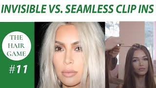 Invisible vs Seamless Clip-In Extensions: Which is Right for You? || HairGame Ep. 11 || HairQueen LA