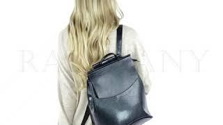 Leather convertible backpack purse | Ralphany