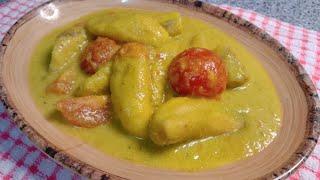 SAYUR PISANG MUDA MASAK LEMAK KUNING//LEMAK CILI API  Berselera betul suami makan