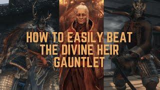 How to easily beat the Divine Heir Gauntlet in Sekiro