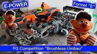 Brushless E-Power Umbau - FG Competition Formel 1 mit Hobbywing #rc #rccar #formel1 #electriccar