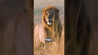 El león Notch y sus hijos #animales #leones