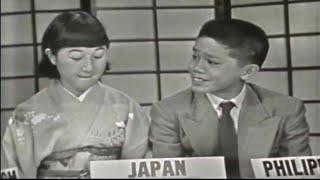 Pertukaran Siswa SMA di Amerika Serikat 1956 Debat Prasangka: Indonesia, Jepang, Filipina, Inggris