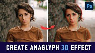 How To Create Anaglyph 3D Effect in Photoshop / Hindi