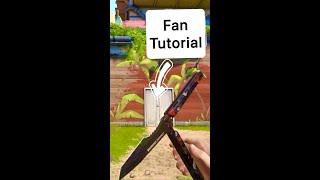 Easy Valorant Butterfly Knife Trick Tutorial