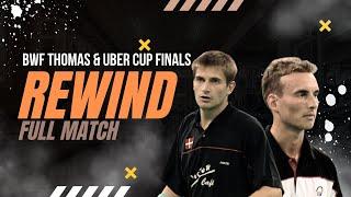 Thomas Cup Rewind: Candra Wijaya/Sigit Budiarto (INA) vs Jens Eriksen/Jesper Larsen (DEN)