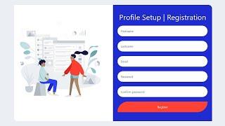Responsive Registration Form with HTML, CSS & Bootstrap - A Step-by-Step Tutorial