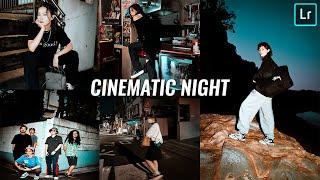 Cinematic Night Preset DNG | Free Lightroom Mobile Presets | Tutorial Lightroom Mobile