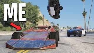 I Became A Getaway Driver With Ramp Car in GTA 5 RP