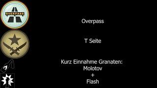 CS2 Util Tutorial | Overpass | T Seite | Kurz Einnahme Molotv und Flash