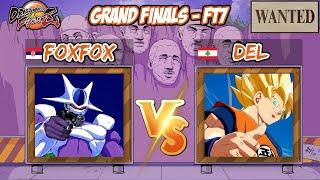 HE'S TOO SICK!!! Del vs Foxfox FT7 - WANTED DBFZ Grand Finals