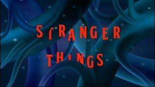 STRANGER THINGS motion typography