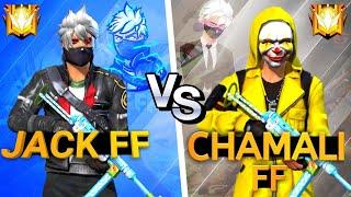 JACK FF VS CHAMALi FF | 1VS1 THE BEST FHGHT FRIENDLY