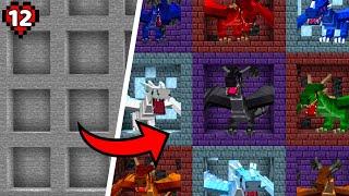 I Trapped Every Dragon in Minecraft Hardcore