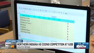 IU South Bend hosts high school coding competition