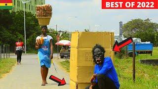 BEST OF 2022 PRANKS SCARE PRANKS. BUSHMAN |COWBOY STATUE| GORILLA | GOLDMAN PRANKS.