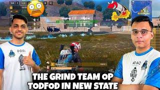 SOUL NEW TEAM THE GRIND OP 15KILLS IN NEW STATE SCRIMS | THE GRIND TEAM OP TODFOD | SOULPANDA