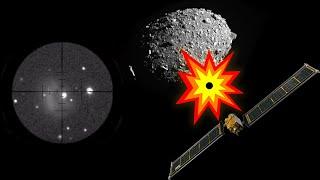 Наблюдаем, как зонд DART врезается в астероид Диморф! Как столкновение было видно с Земли?