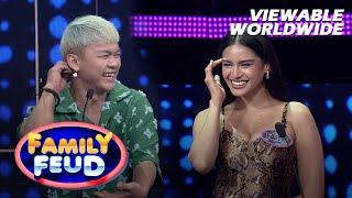 Family Feud: BUBOY VILLAR, HINDI MAIWASAN MA-DISTRACT KAY FAITH DA SILVA! (Episode 629)