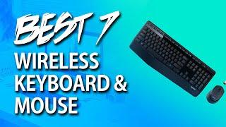 Top 7 Best Wireless Keyboard And Mouse in 2021 | Tech Hack