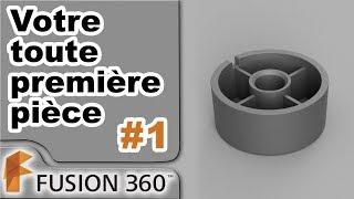 Fusion 360 - Ep1 - Première pièce sans connaissances