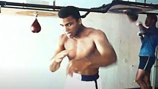 RARE Muhammad Ali Training in his Prime - 1966 Colorized