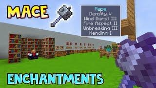 MACE Enchantment Guide In Hindi Minecraft 1.21 || How To Enchant Mace In Minecraft