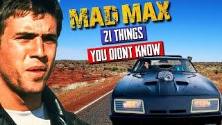 Mad Max (1979): 21 Things You Never Knew You Didn't Know!