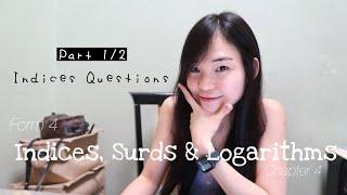 【ENG】ADD MATHS | Form 4 Chapter 4: Indices, Surds & Logarithms (Indices Explanation) Part 1/2