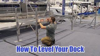 Wobbly Dock? | How To Level Your Dock | ShoreMaster Dock