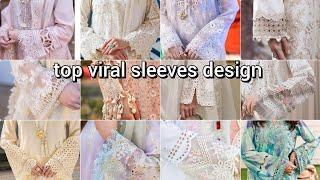 35+ top embllishment trending sleeves design for Kurtis 