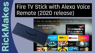 Fire TV Stick with Alexa Voice Remote (2020 release)
