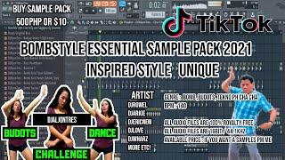 BOMBSTYLE ESSENTIAL SAMPLE PACK 2021 I BUDOTS KITS INSPIRED STYLE UNIQUE I DJROWEL DJARKIE DJERICNEM