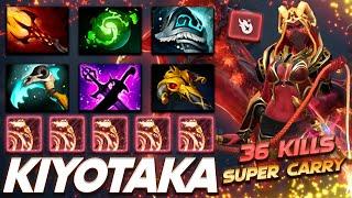 Kiyotaka Queen of Pain [36/7/15] Super Carry - Dota 2 Pro Gameplay [Watch & Learn]