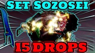 WHAT I GOT FROM 15 SET SOZOSEI DROPS  ( 7TH CAPTAIN ) || Type Soul