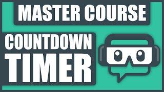 How To Add A COUNTDOWN TIMER To Streamlabs OBS - Stream Starting Soon