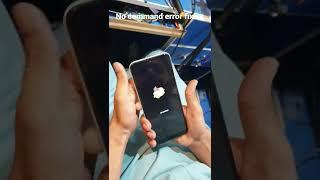 No command error fix any Android fone