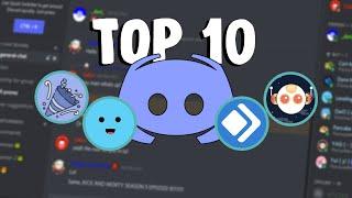 Top 10 DISCORD BOTS You NEED In Your Server (2021)