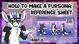 How to make a fursona #2 - REFERENCE SHEET