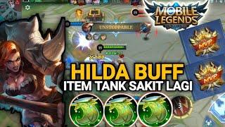 NEW PATCH - HILDA BUFF ITEM TANK SAKIT ⁉️ BIKIN LESLEY NO DAMAGE