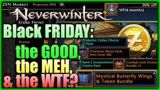 Black Friday DEALS? Mystical Butterfly Wings, Choice Mythic Collar Combat Rank 5 Enchant Neverwinter