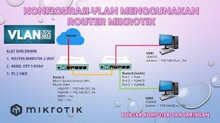 Konfigurasi VLAN pada Router Mikrotik