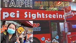 Taipei Sightseeing Bus  Tour 2024 |Blue Route #taiwan #sightseeing #explore #fyp