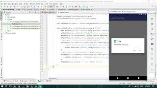 Alert Dialog (Kotlin) - Android Studio Tutorial