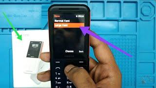 How to change font size in NOKIA5310 Xpressmusic|  change the font size in nokia 5310 xpressmusic