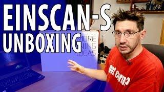 Shining3D Einscan-S 3D Scanner Unboxing and First Use