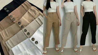 Rekomendasi Shopee Haul Kulot Linen Highwaist + Link Shopee #shorts